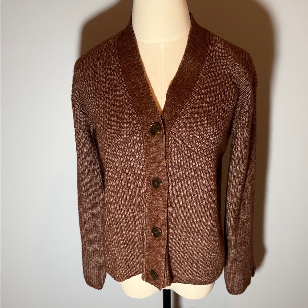 LOFT Chocolate Knit Sweater